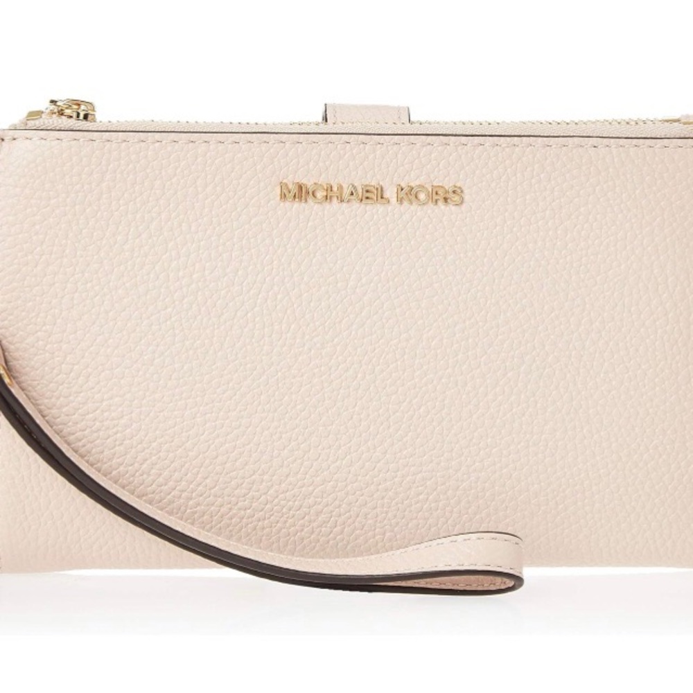 NWT - Michael Kors Adele Double-Zip Wristlet in Pink